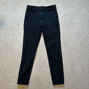 Uniqlo black denim